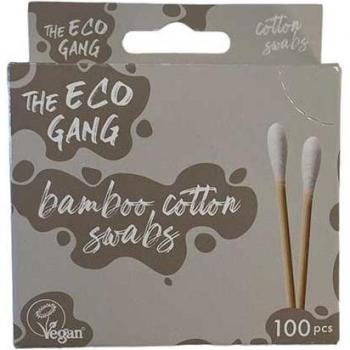 Bastoncillos de algodón de bambú The Eco Gang 100uds