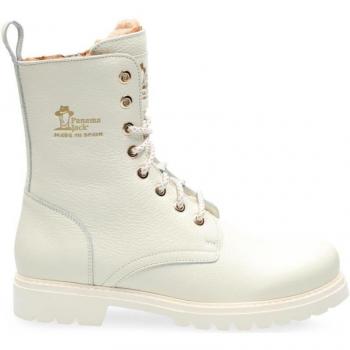 Botas Panama Jack Frisia de Cuero Auténtico Impermeables para Mujer