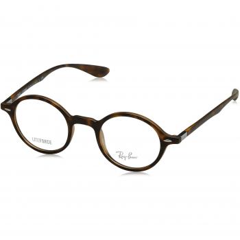 Ray-Ban 0rx 7069 5200 46, Monturas de Gafas Unisex-Adulto, Matte Havana