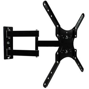 hansee de TV de pared, 17 - 55 pulgadas TV Soporte para Universal de LED de LCD de plasma de HDTV, 77lbs Capacidad, Full Motion Soporte de pared
