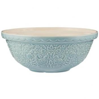 Mason Cash Home to Roost Blue 26cm Earthenware Mixing Bowl