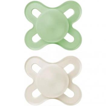 MAM Start Pure Chupete Silicona 0-2M Neutro (2uds)