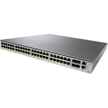 Cisco WS-C4948E-F-S - Catalyst 4948E-F - Switch - L3 - Managed - 48 x 10/100/1000 + 4 x 10 Gigabit SFP+ - rack-mountable