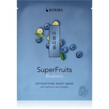 Superfruits Blueberry Detoxifying Face Sheet Mask 25g