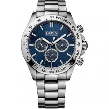 Hugo Boss Ikon Blue Chronograph Men's Watch 44mm