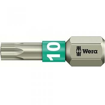 Punta Torx SB Acero Inoxidable 10 x 25 mm Wera 05073620001