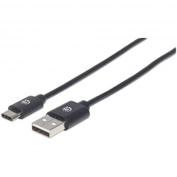 Manhattan USB-C to USB-A Cable, 3 m, Male to Male, 480 Mbps