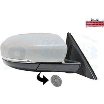 -15 rear view mirror electrically operated heated with indicator lamp primerized with foot lamp, el.foldable