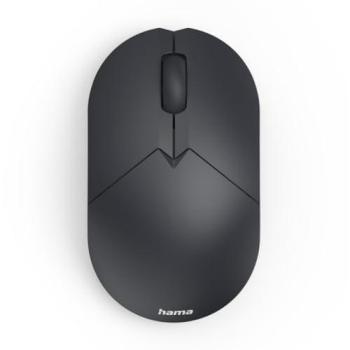 Ratón Hama WM-150 Inalámbrico Óptico Negro 1600 DPI 3 Botones Silencioso Ambidiestro USB RF