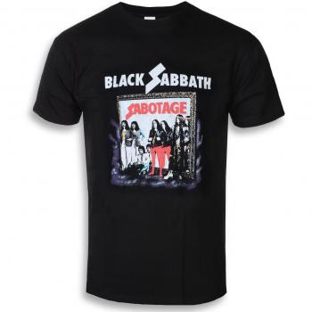 Black Sabbath Sabotage Men's Vintage Distressed Metal T-Shirt