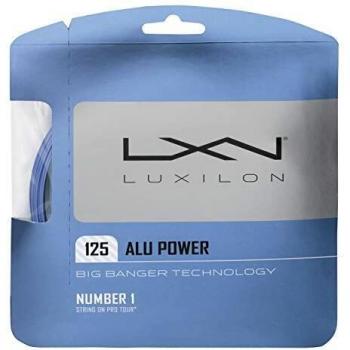Luxilon Big Banger ALU Power Ice Blue 16L Tennis String Package