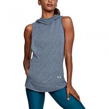 Under Armour Swyft - Jersey para Mujer, Mujer, Suéter para Mujer, 1305122, Academy Blue Light Heathe