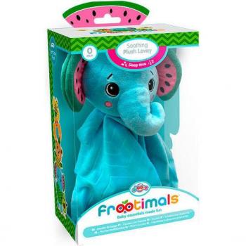 DOUDOU CON PELUCHE KIDS SLEEP TIME MELANY MELEPHANT FROOTIMALS 4 EN 1 FT00015