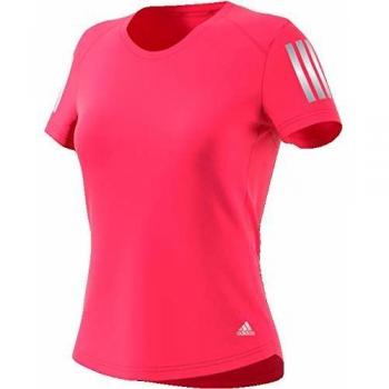 adidas Own The Run tee Camiseta, Mujer, rosrea, M