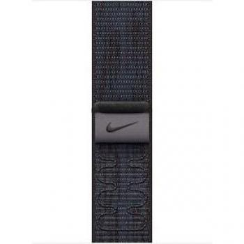 Correa Deportiva Apple Nike Loop 42mm Negra/Azul para Apple Watch