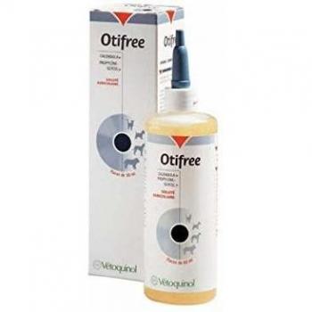 Otifree Ear Cleaning Solution for Dogs and Cats - 60 ml Pack of 2