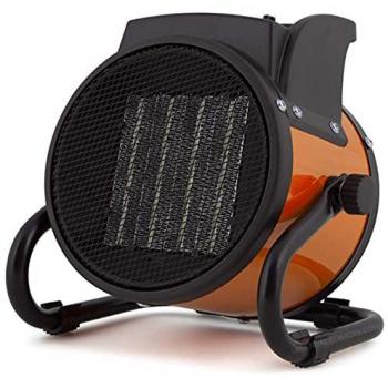Calefactor Cerámico Profesional Orbegozo 2000W con Resistencia PTC y Control de Temperatura Ajustable, Función Ventilador y Dos Potencias de Calor