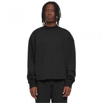 Urban Classics Men's Light Terry Crew Sweatshirt - Black - S to 4XL