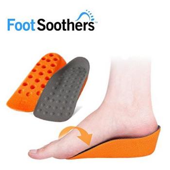 footsoothers® in-sock arco apoyo naranja altura aumento talón Lift plantillas, para mujer
