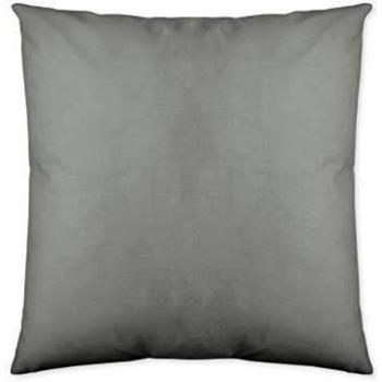 NATURALS Funda de cojín Liso Lino Gris Pálido 50x50 cm