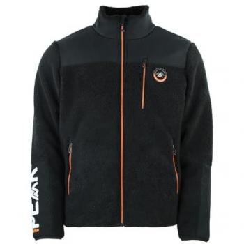 Peak Mountain Sherpa Fleece Jacket with Zipper