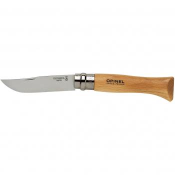 Opinel No. 10 Stainless Steel Folding Knife with Locking Mechanism