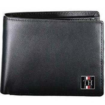 Tommy Hilfiger TH Plaque CC Flap And Coin Black