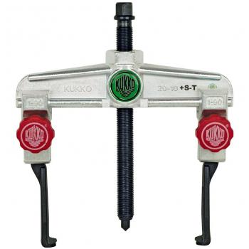 Extractor de rodamientos universal de 2 patas para espacios angostos con regulación rápida