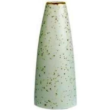 Jarrón Stonecast Barley Blanco y Marrón Churchill, 12.5 cm, Redondo, Paquete de 6 Piezas