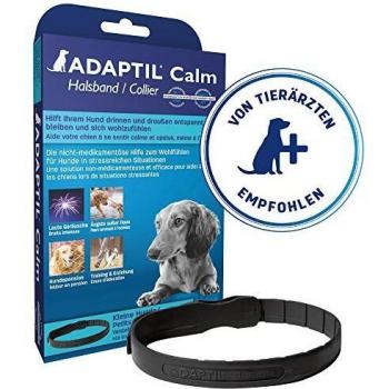 ADAPTIL Calm - Antiestrés para perros - Miedos, Ruidos Fuertes, Aprendizaje, Adopción - Collar S para Perros Pequeños