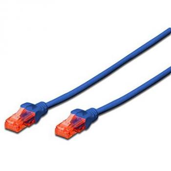 Cable de conexión CAT 6 U/UTP- LSZH Color Azul