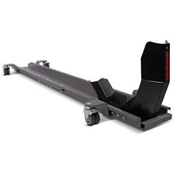 Peana Aparcamiento de Moto con calzo Compatible para Rueda ConStands Smart Mover, MAX. 450 kg, Gris