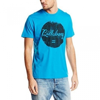 Billabong Scriptik Ss-Camiseta Hombre    Bleu