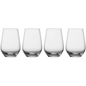 Villeroy & Boch Voice Basic Glassware Set (Includes Long Drink Glass and Stemless Wine Glasses, Set of 4)