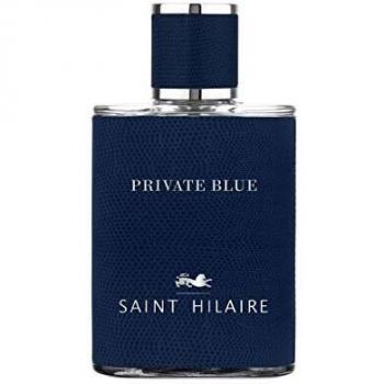 Saint Hilaire Private Blue Eau de Parfum for Men - 100ml, Woody Aromatic Fruity Aquatic Amber Notes