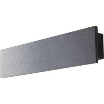 Lámpara de pared LED empotrada para exteriores Parker Gris 10,2cm IP65 4000K