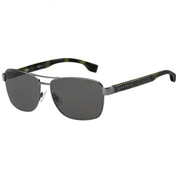 Hugo Boss BOSS 1240/S Men's Sunglasses, Ruthenium/Grey, Size 60 MM