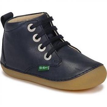 Botines de Niña y Niño KICKERS SONIZA 102 Marine de Piel