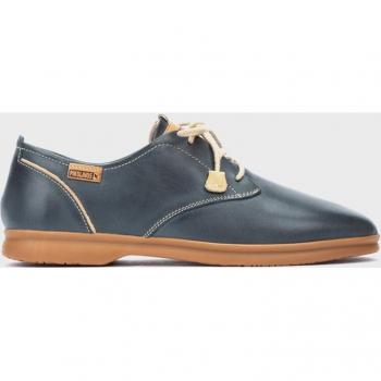 Pikolinos Zapatos de Cordones Gandia W2Y-4787C1 Ocean | Piel Vacuno | Suela Resistente | Mujer