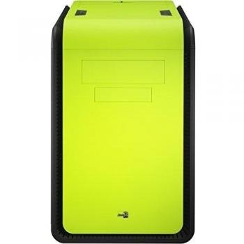 Aerocool dscubegr caja gaming para pc maxima refrigeracionminimo ruido atx cuatro slots de expansion usb 2030 audio hd verde