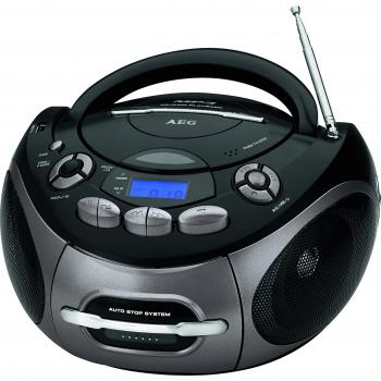 AEG SR 4366 CD-Cassette radio estéreo reproductor