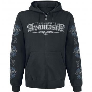 Avantasia Dragon Capucha con Cremallera Negro M
