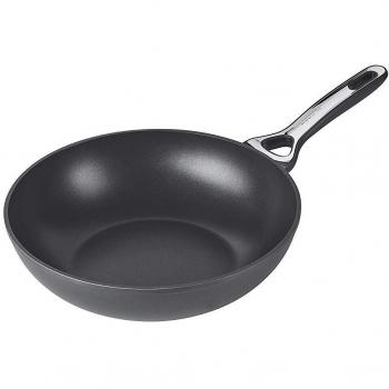 Wok Pyrex Origin+ Inducción 28 cm Aluminio Gris