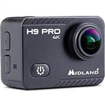 Midland H9 Pro Action CamCámara Deportiva Wi-Fi 4K Negra
