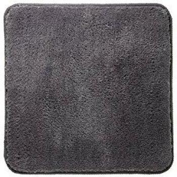 Alfombra de baño Sealskin Angora gris 60x60 cm