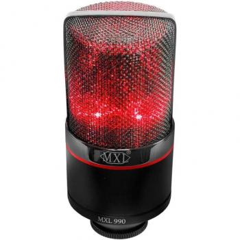 MXL 990 Blaze Vocal Condenser Microphone with Red LED