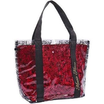 Bolsa Tote Transparente Minnie Mouse Rosas Disney