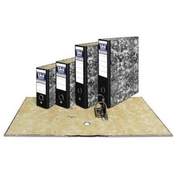 Archivador Novoclas 1/4A 65mm sin rado color negro Unisystem Novoclas 7359010