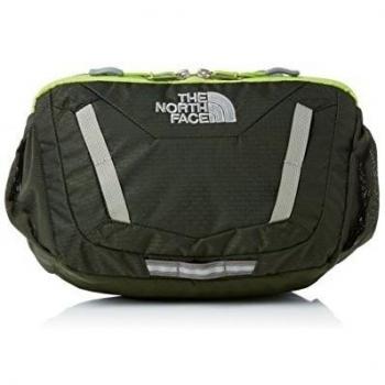 North Face Tioga Lumbar - Mochila unisex, color verde, talla única