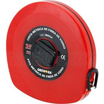 Orework 388036 Cinta Metrica Fibra Vidrio, 50 m